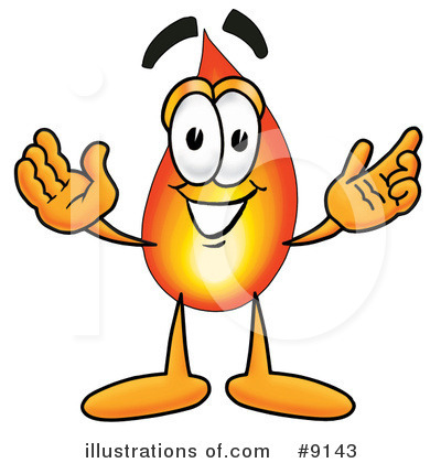 Flame Clipart #9143 by Toons4Biz