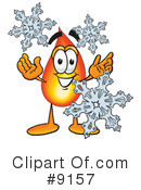 Flame Clipart #9157 by Mascot Junction