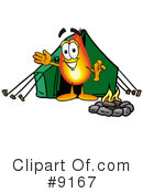 Flame Clipart #9167 by Mascot Junction