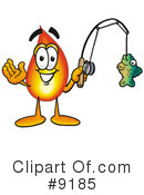 Flame Clipart #9185 by Mascot Junction