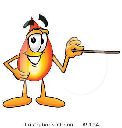 Flame Clipart #9194 by Toons4Biz