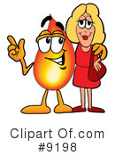 Flame Clipart #9198 by Mascot Junction