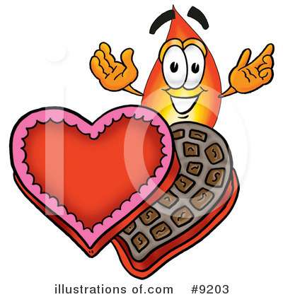 Flame Clipart #9203 by Toons4Biz