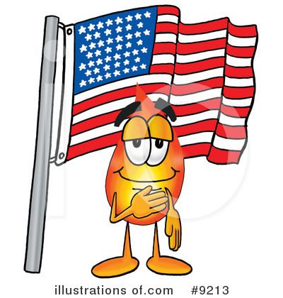 Flame Clipart #9213 by Toons4Biz