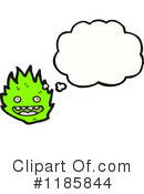 Flame Mascot Clipart #1185844 by lineartestpilot