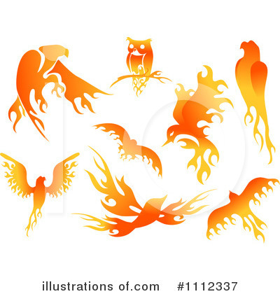 Royalty-Free (RF) Flames Clipart Illustration by BNP Design Studio - Stock Sample #1112337