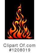 Flames Clipart #1208019 by BNP Design Studio