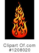 Flames Clipart #1208020 by BNP Design Studio