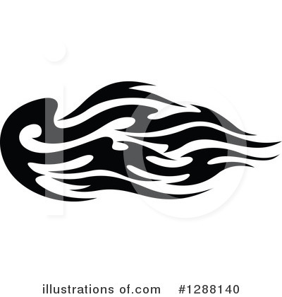 Flame Design Clipart #1288140 by Vector Tradition SM