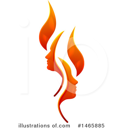 Royalty-Free (RF) Flames Clipart Illustration by AtStockIllustration - Stock Sample #1465885