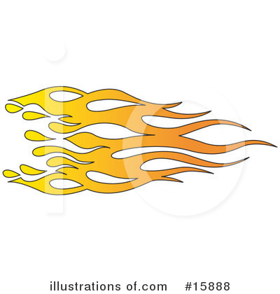 Royalty-Free (RF) Flames Clipart Illustration by Andy Nortnik - Stock Sample #15888