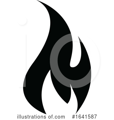 Royalty-Free (RF) Flames Clipart Illustration by dero - Stock Sample #1641587