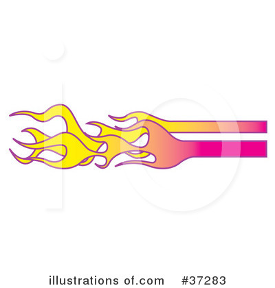 Royalty-Free (RF) Flames Clipart Illustration by Andy Nortnik - Stock Sample #37283