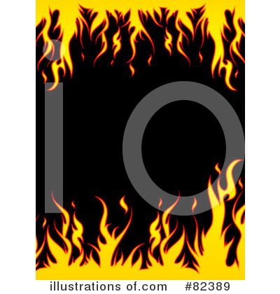 Flames Clipart #82389 by KJ Pargeter