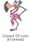 Flamingo Clipart #1044442 by toonaday