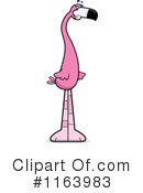 Flamingo Clipart #1163983 by Cory Thoman