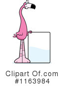 Flamingo Clipart #1163984 by Cory Thoman