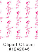 Flamingo Clipart #1242046 by Vector Tradition SM