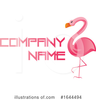 Royalty-Free (RF) Flamingo Clipart Illustration by Morphart Creations - Stock Sample #1644494