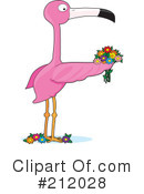 Flamingo Clipart #212028 by Maria Bell