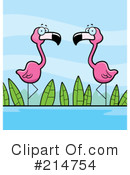 Flamingo Clipart #214754 by Cory Thoman