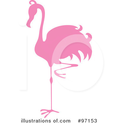 Flamingo Clipart #97153 by Pams Clipart