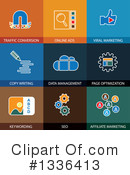 Flat Icons Clipart #1336413 by ColorMagic