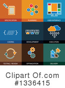 Flat Icons Clipart #1336415 by ColorMagic