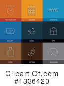 Flat Icons Clipart #1336420 by ColorMagic