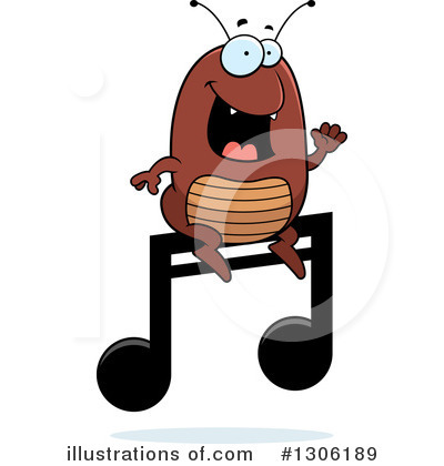 Music Note Clipart #1306189 by Cory Thoman