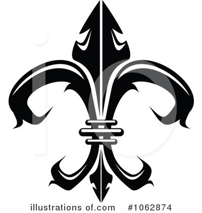 Royalty-Free (RF) Fleur De Lis Clipart Illustration by Vector Tradition SM - Stock Sample #1062874