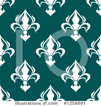 Royalty-Free (RF) Fleur De Lis Clipart Illustration by Vector Tradition SM - Stock Sample #1259001