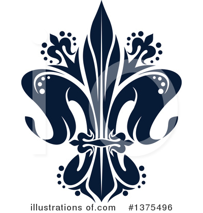 Royalty-Free (RF) Fleur De Lis Clipart Illustration by Vector Tradition SM - Stock Sample #1375496
