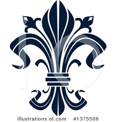 Royalty-Free (RF) Fleur De Lis Clipart Illustration by Vector Tradition SM - Stock Sample #1375506
