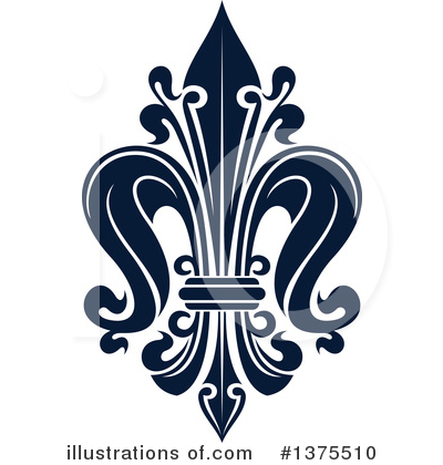 Royalty-Free (RF) Fleur De Lis Clipart Illustration by Vector Tradition SM - Stock Sample #1375510