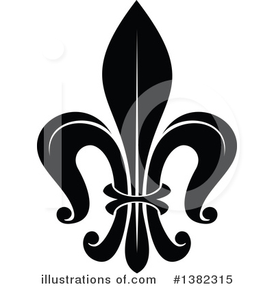 Royalty-Free (RF) Fleur De Lis Clipart Illustration by Vector Tradition SM - Stock Sample #1382315