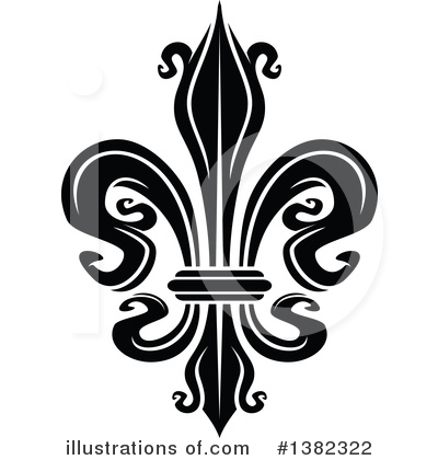 Royalty-Free (RF) Fleur De Lis Clipart Illustration by Vector Tradition SM - Stock Sample #1382322