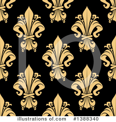 Royalty-Free (RF) Fleur De Lis Clipart Illustration by Vector Tradition SM - Stock Sample #1388340