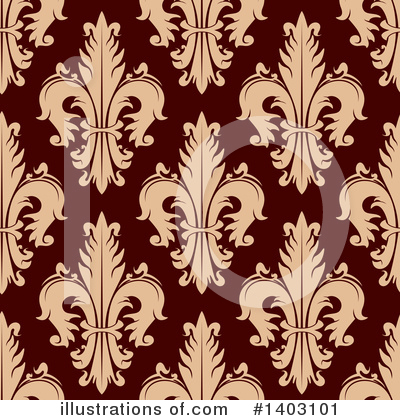 Royalty-Free (RF) Fleur De Lis Clipart Illustration by Vector Tradition SM - Stock Sample #1403101