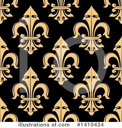 Royalty-Free (RF) Fleur De Lis Clipart Illustration by Vector Tradition SM - Stock Sample #1410434