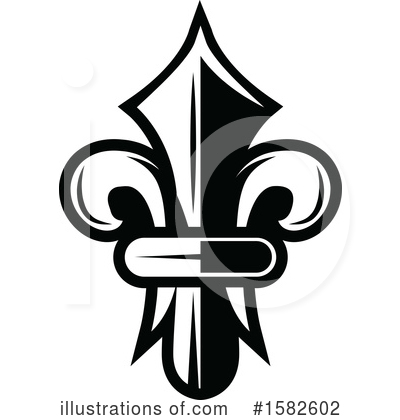 Royalty-Free (RF) Fleur De Lis Clipart Illustration by Vector Tradition SM - Stock Sample #1582602