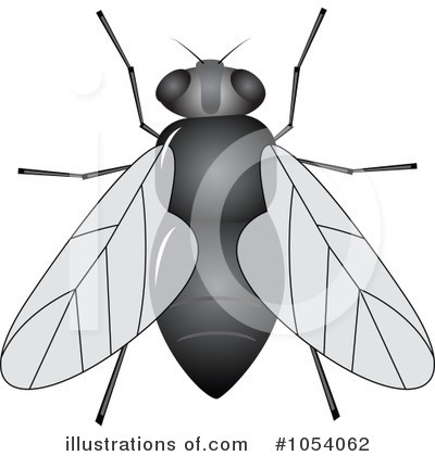 Royalty-Free (RF) Flies Clipart Illustration by vectorace - Stock Sample #1054062