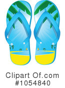 Flip Flops Clipart #1054840 by elaineitalia