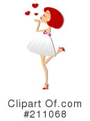Flirt Clipart #211068 by BNP Design Studio