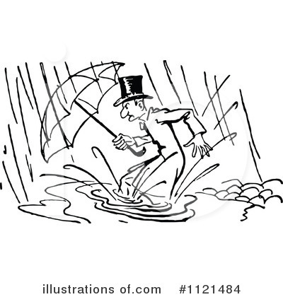 Royalty-Free (RF) Flood Clipart Illustration by Prawny Vintage - Stock Sample #1121484