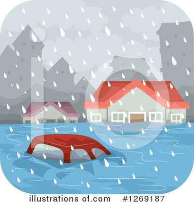 Flooding Clipart #1269187 by BNP Design Studio