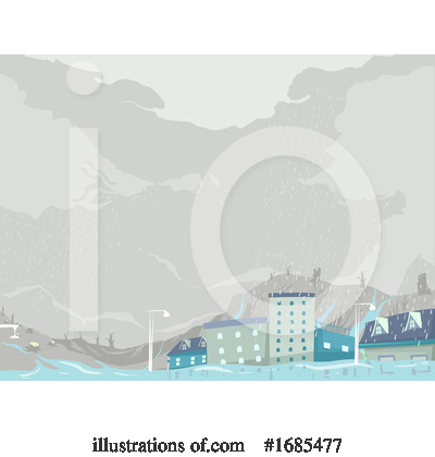 Royalty-Free (RF) Flooding Clipart Illustration by BNP Design Studio - Stock Sample #1685477