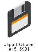 Floppy Disk Clipart #1515991 by beboy