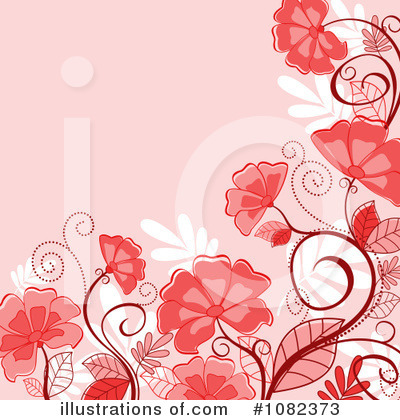 Royalty-Free (RF) Floral Background Clipart Illustration by Vector Tradition SM - Stock Sample #1082373