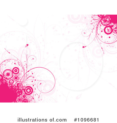 Floral Background Clipart #1096681 by KJ Pargeter